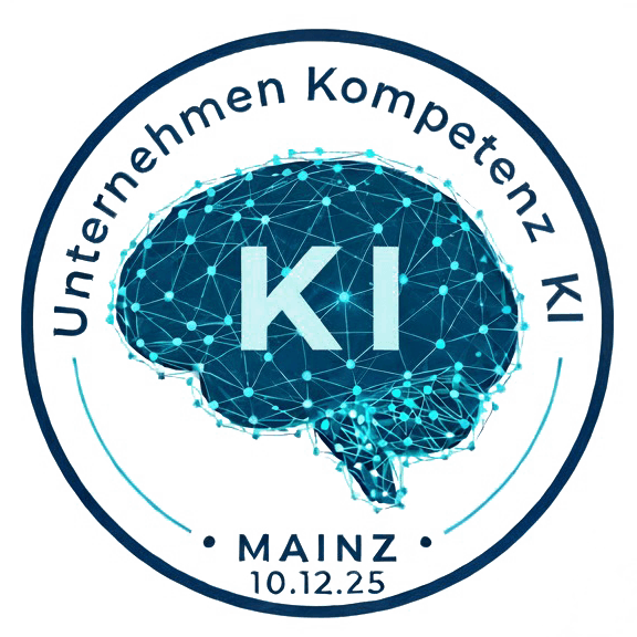 Logo des Kongresses Unternehmen Kompetenz KI