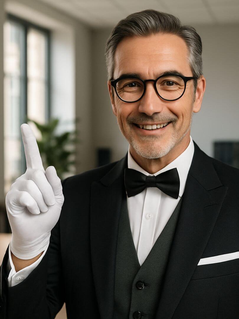 Butler Zeigefinger 3zu4